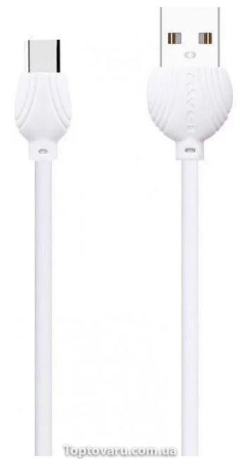 Кабель USB Awei CL-62 Type-C Cable White 4095 фото