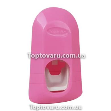 Дозатор для зубной пасты Toothpaste Dispenser Розовый 8432 фото