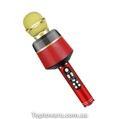 Караоке мікрофон Q008 (Червоний) 5289 фото