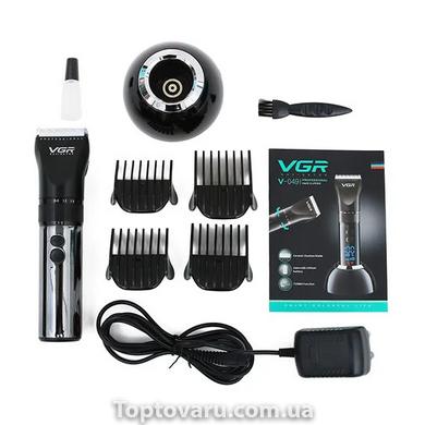 Машинка для стрижки волосся VGR V-049 Чорна 3922 фото