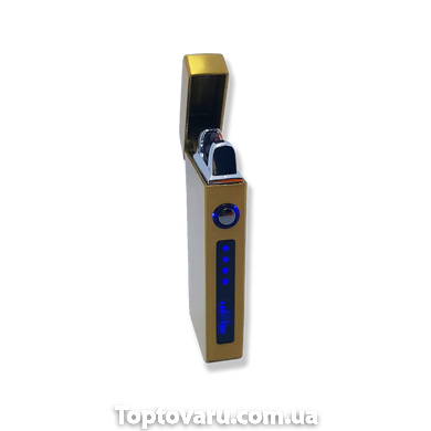 Запальничка USB Lighter Classic Fashionable Золото (ART-0188) 1122 фото