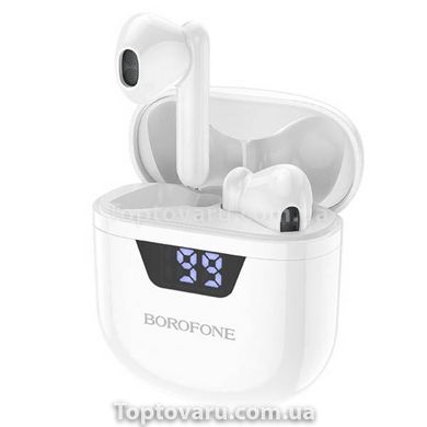 Навушники BOROFONE BW05 Pure tone true wireless BT headset White 18787 фото