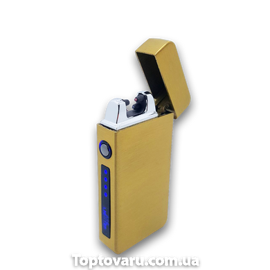 Запальничка USB Lighter Classic Fashionable Золото (ART-0188) 1122 фото
