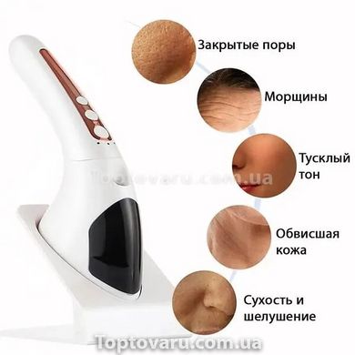 Масажер-зволожувач мікрострумовий для обличчя та шиї Multifunctional beauty instrument 11694 фото