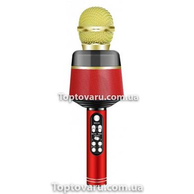 Караоке микрофон Q008 (Красный) 5289 фото