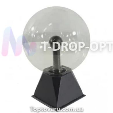 Плазменный шар с молниями диаметр 12 см 3166 фото