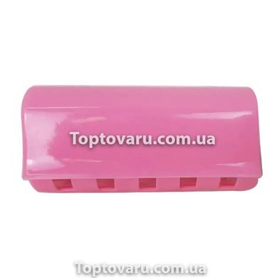 Дозатор для зубної пасти Toothpaste Dispenser Рожевий 8432 фото