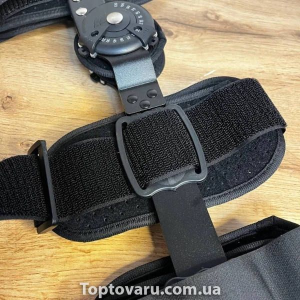 Ортез-наколінник шарнірний фіксуючий Чорний 38380 фото