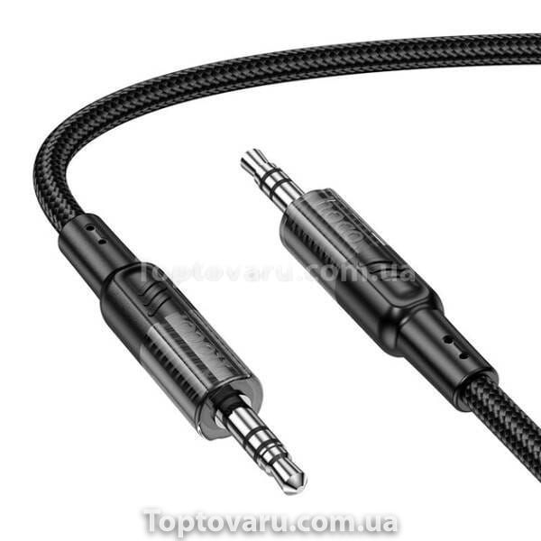 Кабель Hoco UPA27 AUX audio cable Чорний 21080 фото