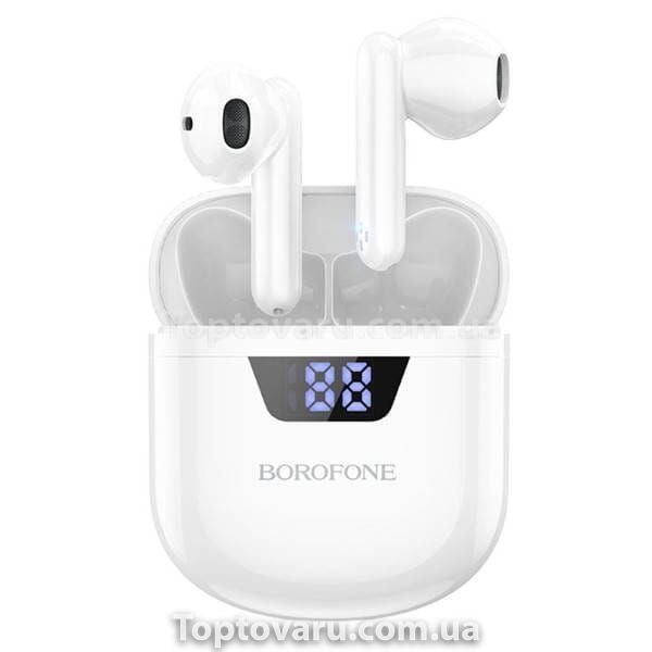 Навушники BOROFONE BW05 Pure tone true wireless BT headset White 18787 фото