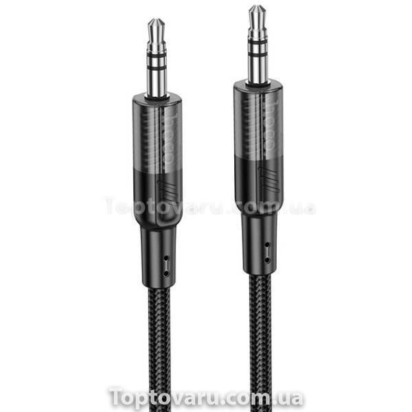Кабель Hoco UPA27 AUX audio cable Чорний 21080 фото