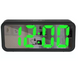 Часы настольные DT-6508 зеркальные с будильником и термометром 6278 фото 1