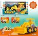 Іграшка Трактор із прозорим корпусом із підсвічуванням та звуком Truck Rotating Gear Жовтий 15319 фото 4