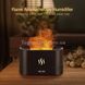 Зволожувач повітря з ефектом полум'я Humidifier Flame Чорний 13918 фото 5