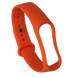 Ремешок силиконовый для Xiaomi Mi Band 3/4 №21 светло-оранжевый 2665 фото 1