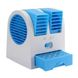 Настільний міні кондиціонер Conditioning Air Cooler USB блакитний 334 фото 1