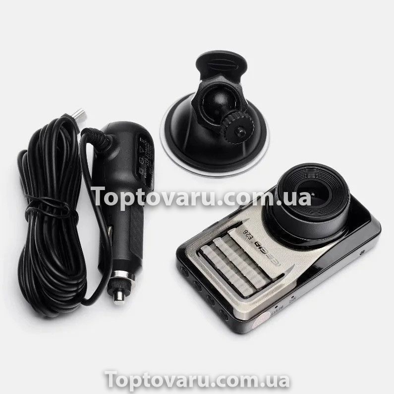 Автомобільний відеореєстратор DVR E26 (сірий) 5595 фото
