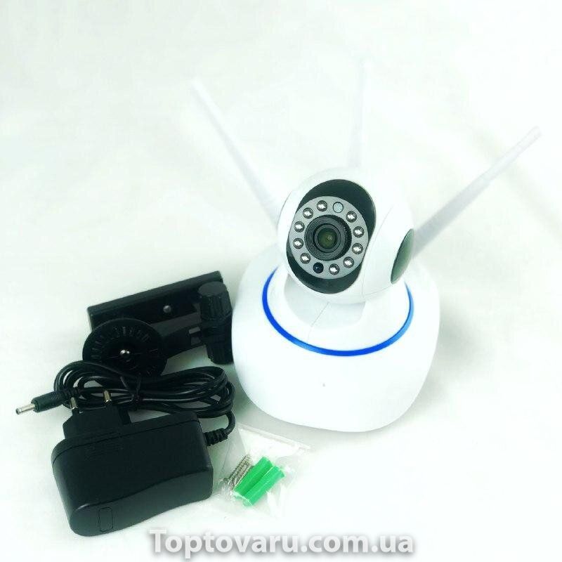 Камера видеонаблюдения Wi-fi Smart Net Camera Q5 (3 антенны) 1972 фото