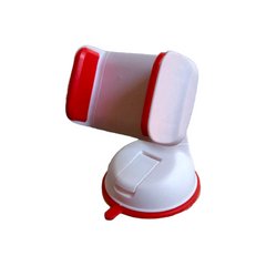 Автомобільний тримач для телефону на присосці Червоний 12889 фото
