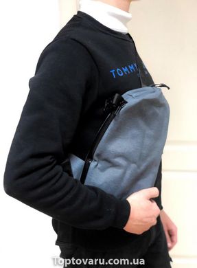 Мужская сумка Трансформер-мессенджер синия NEW фото