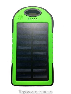 Power Bank Solar Charger 30000mAh зеленый 2835 фото