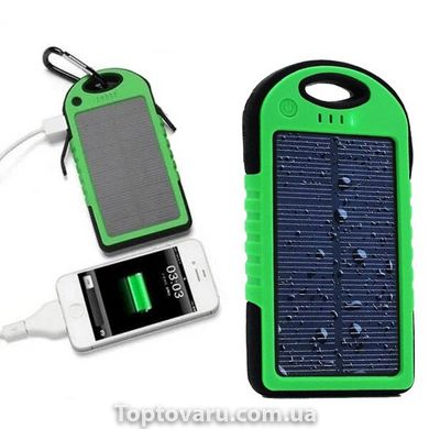 Power Bank Solar Charger 30000mAh зелений 2835 фото