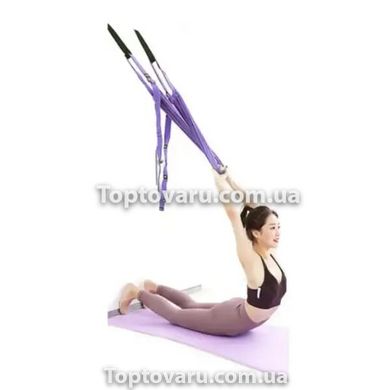 Гамак для йоги Air Yoga rope Фіолетовий 8506 фото