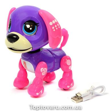 Інтерактивна собака "Розумне Цуценя" E5599-1 Фіолетовий 1076 фото