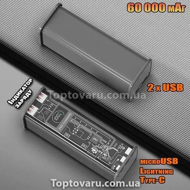 Powerbank 60000мАч К-48 на 3 USB 12053 фото