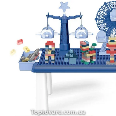 Детский игровой столик для конструктора RUNRUN Block World 4145 фото
