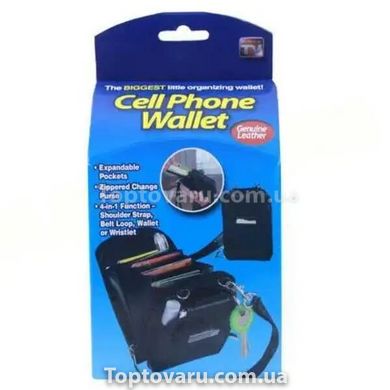 Универсальный кошелек-портмоне cell phone wallet 4 в 1 10492 фото