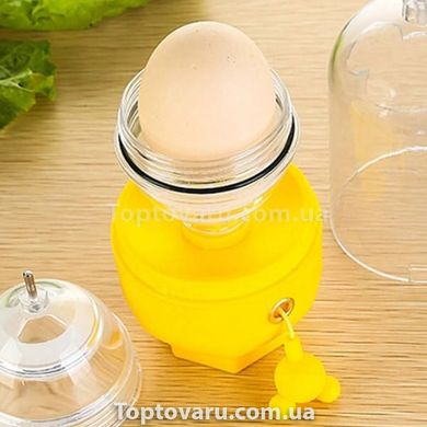Шейкер для яєць механічний міксер для змішування білка та жовтка, скремблер Egg Yolk Жовтий 18670 фото