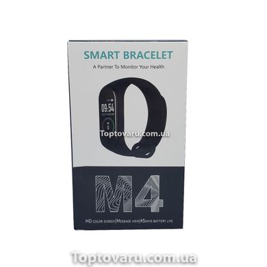 Фитнес браслет Smart Bracelet M4 черные 173 фото