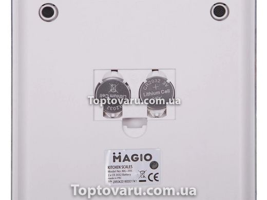 Весы кухонные MAGIO MG-295S 5кг Смузи 6505 фото