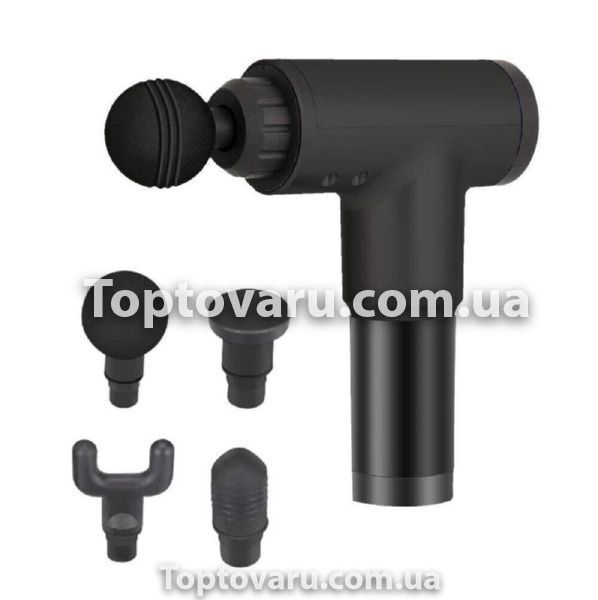 М'язовий масажер Fascial Gun KH-320 Чорний 1519 фото