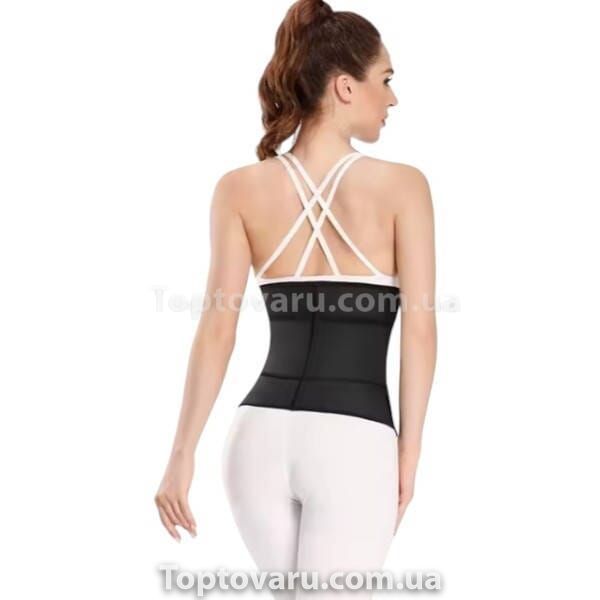 Потяг для схуднення, що стягує Waist training corset Чорний XL 22549 фото