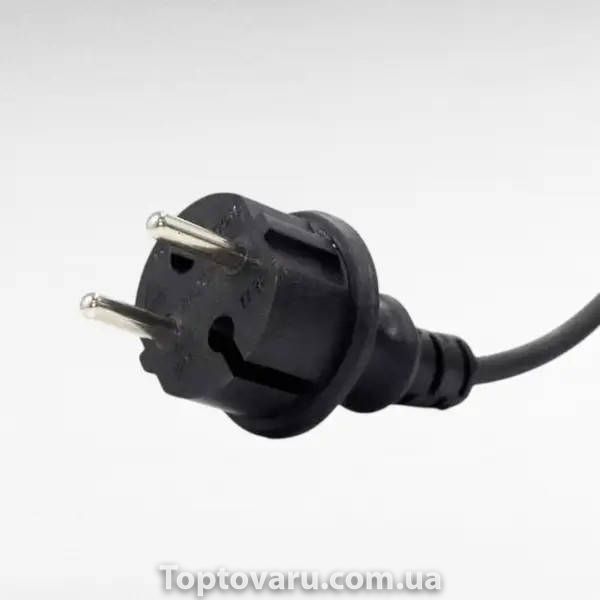 Гірлянда вулична лінійна з режимом Мерехтіння вологозахищене IP44 20м 200LED Чорний провід, тепле світло 34765 фото