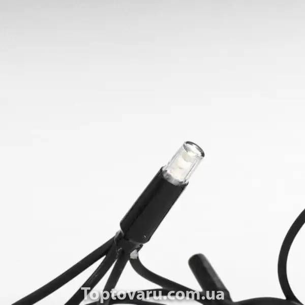 Гірлянда вулична лінійна з режимом Мерехтіння вологозахищене IP44 20м 200LED Чорний провід, тепле світло 34765 фото