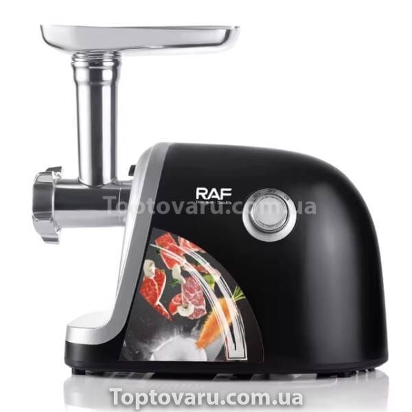 М'ясорубка електрична 1000Вт RAF R3376 Чорна 33673 фото