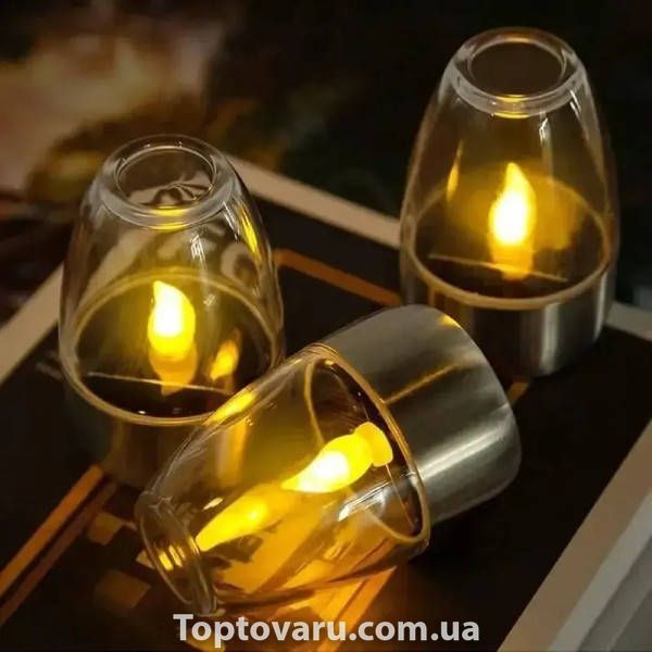 Набор садовых светильников Свечи 3шт garden light 36590 фото