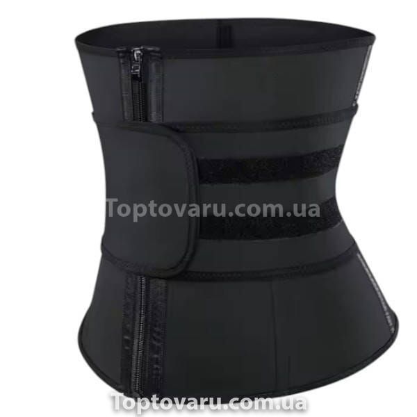 Потяг для схуднення, що стягує Waist training corset Чорний XL 22549 фото