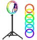 Светодиодное селфи-кольцо RGB LED MJ300 SOFT RING LIGHT 4857 фото 2