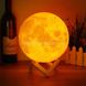 Настільний світильник на пластиковій підставці Moon Light Білий 12699 фото 3