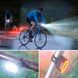 Велокомплект аккумуляторный фонарь + STOP ZH-078-2LED Черный 23589 фото 4