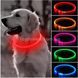 Универсальный светящийся ошейник для собак Trox TR-50 Розовый 11339 фото 2