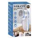 Машинка аккумуляторная для удаления катышков и ворса Sokany SK-881 Белая с голубым 24588 фото 7