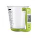 Електронний мірний стакан з вагами для кухні Cup with Measuring Зелений 4771 фото 1