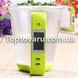 Електронний мірний стакан з вагами для кухні Cup with Measuring Зелений 4771 фото 2