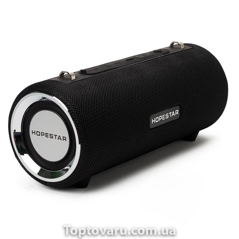 Портативна Bluetooth колонка Hopestar H39 з вологозахистом Чорна 1173 фото