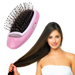 Расческа с функцией ионизации Ionic Electric Hairbrush 2182 фото